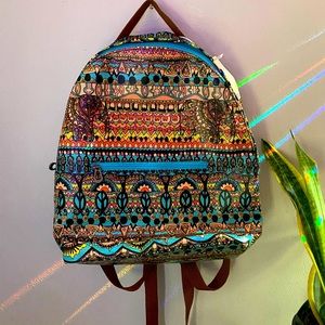 Sakroots Bohemian Colorful Indie Bookbag Backpack